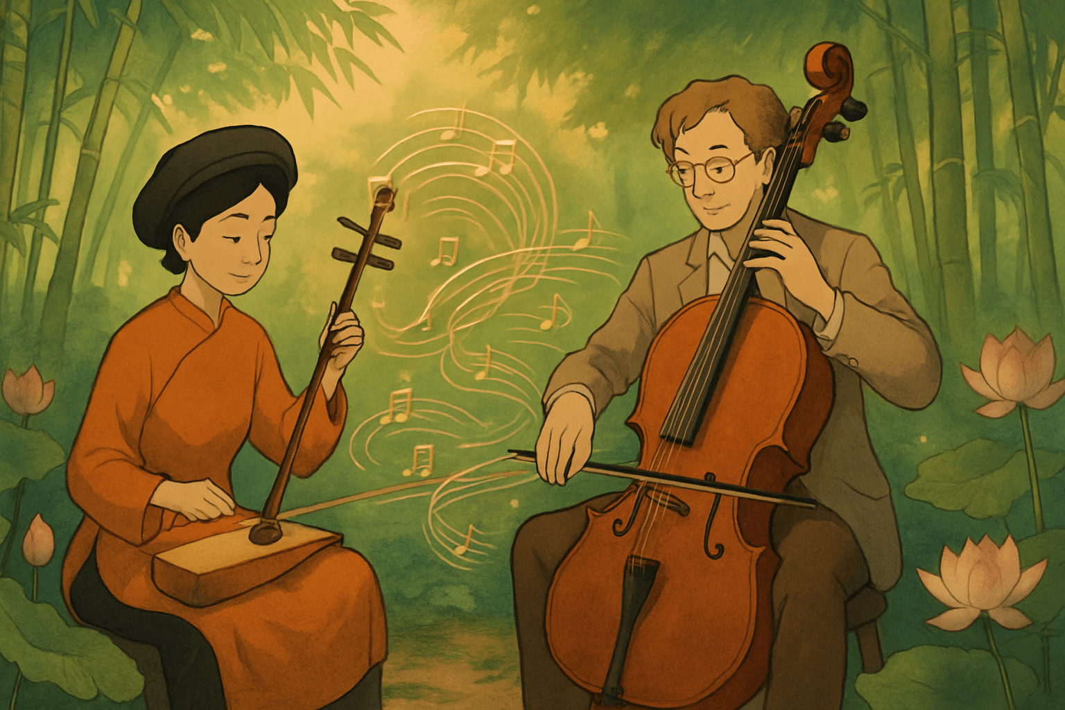 Cello và Âm nhạc Dân tộc: Khi Giai điệu Tây phương Hòa quyện Cùng Hồn Việt