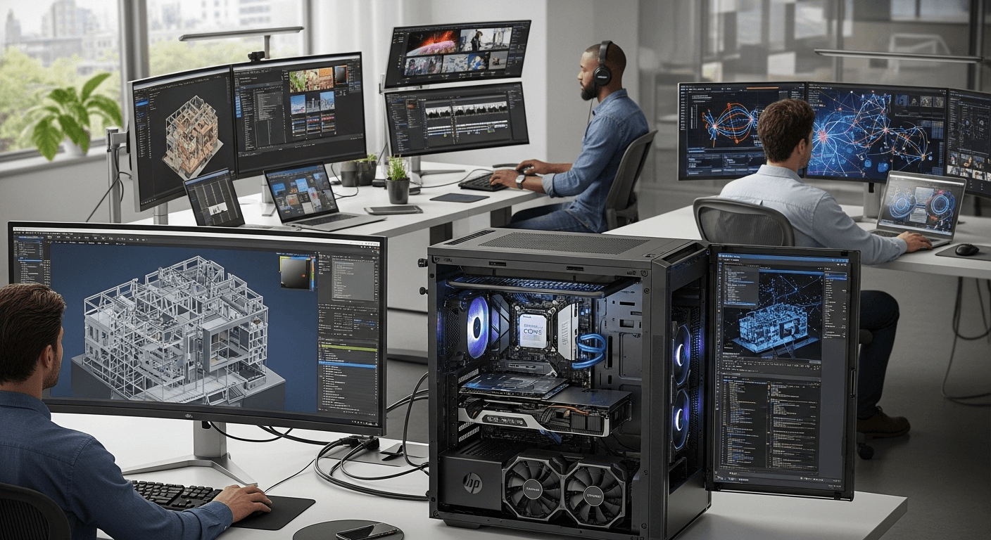 HP Z1 Tower G1i dành cho ai? Xác định đối tượng người dùng chuyên nghiệp