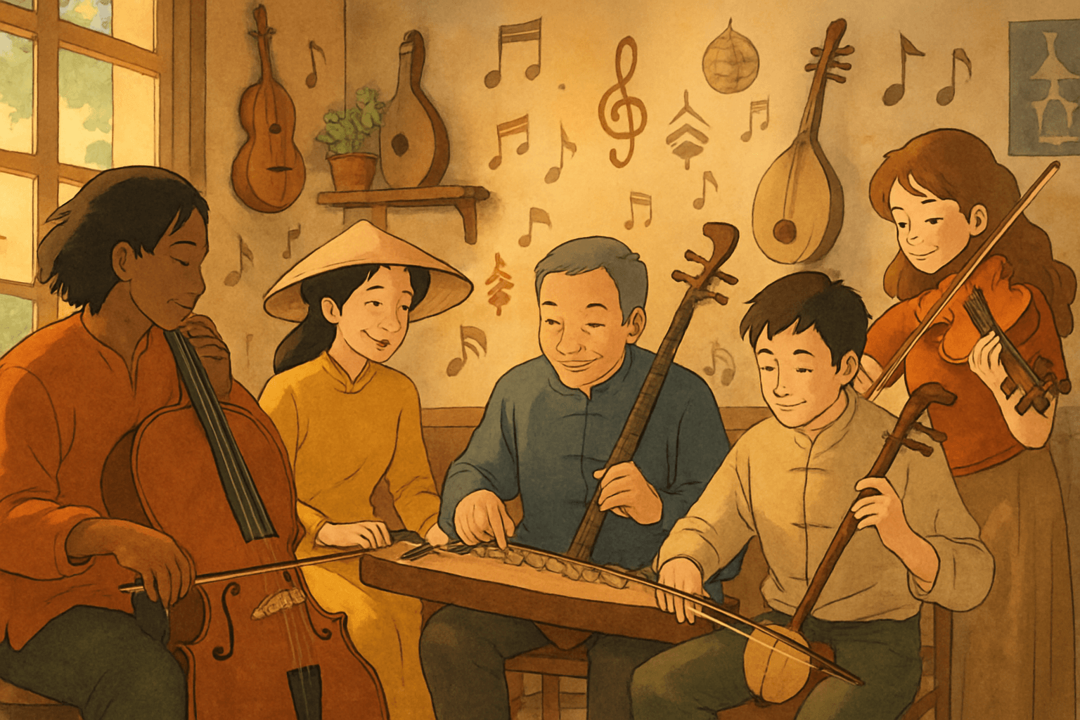 Lõi sáng tạo: Nơi âm nhạc và tâm hồn hòa quyện