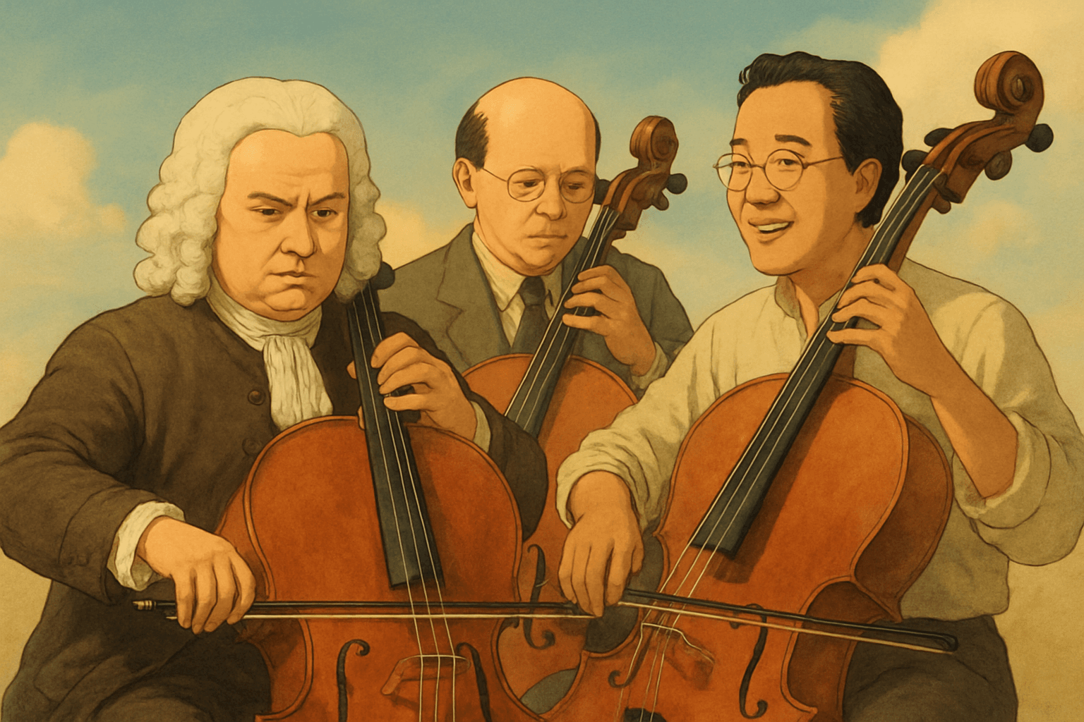 Những tượng đài bất tử: Nhà soạn nhạc và nghệ sĩ Cello vĩ đại
