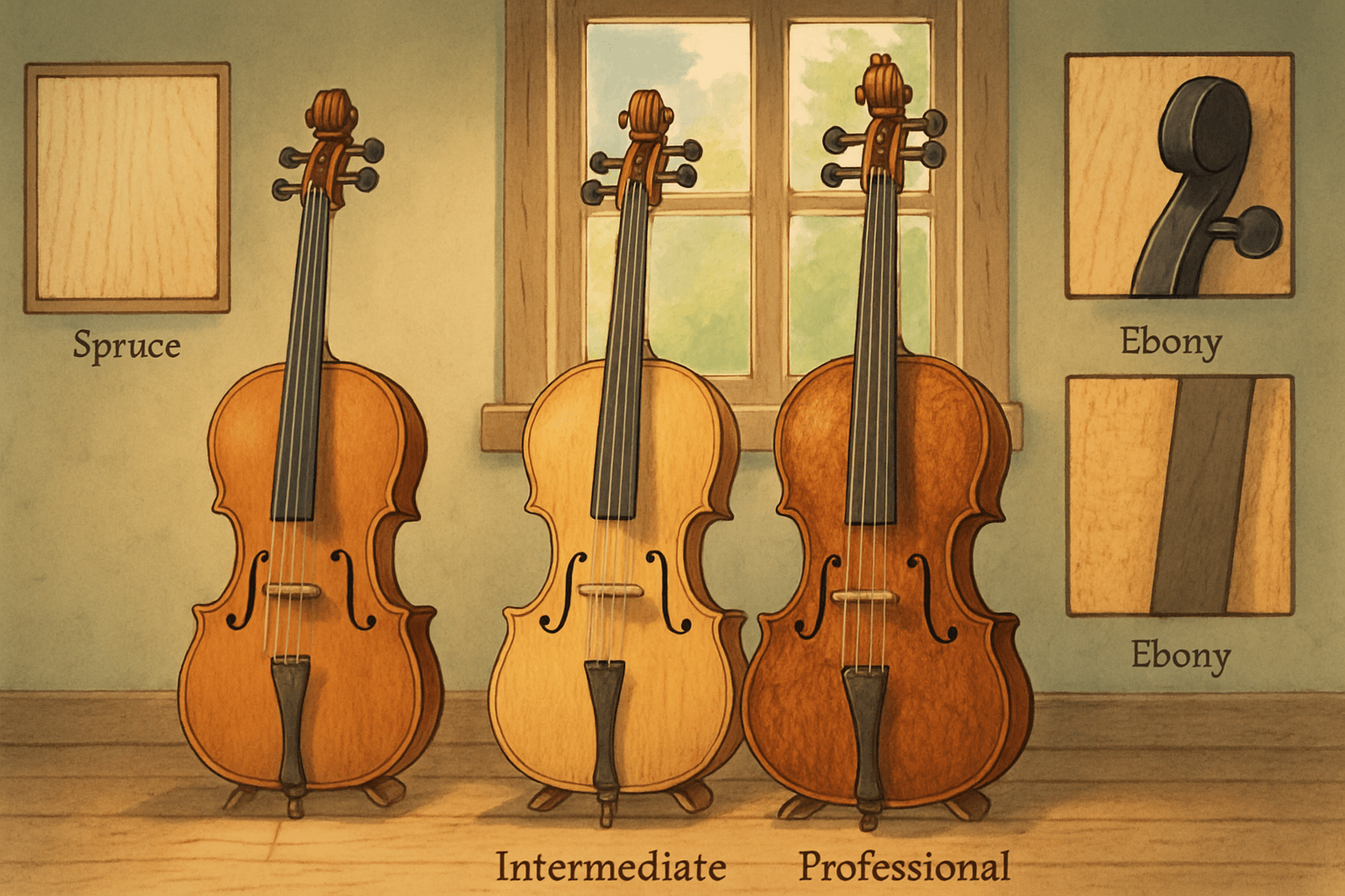 Phân Biệt Các Cấp Độ Đàn Cello: Đâu Là Lựa Chọn Của Bạn?
