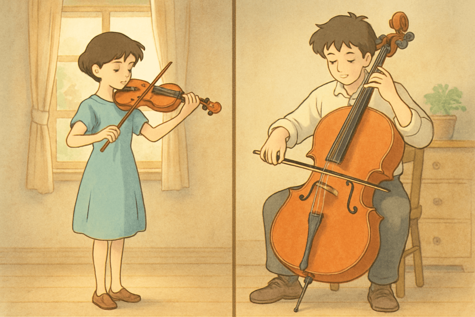 So Sánh Violin và Cello: Bảng Đối Chiếu Toàn Diện