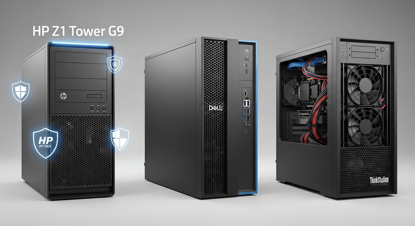 So sánh HP Z1 Tower G9 với các đối thủ chính