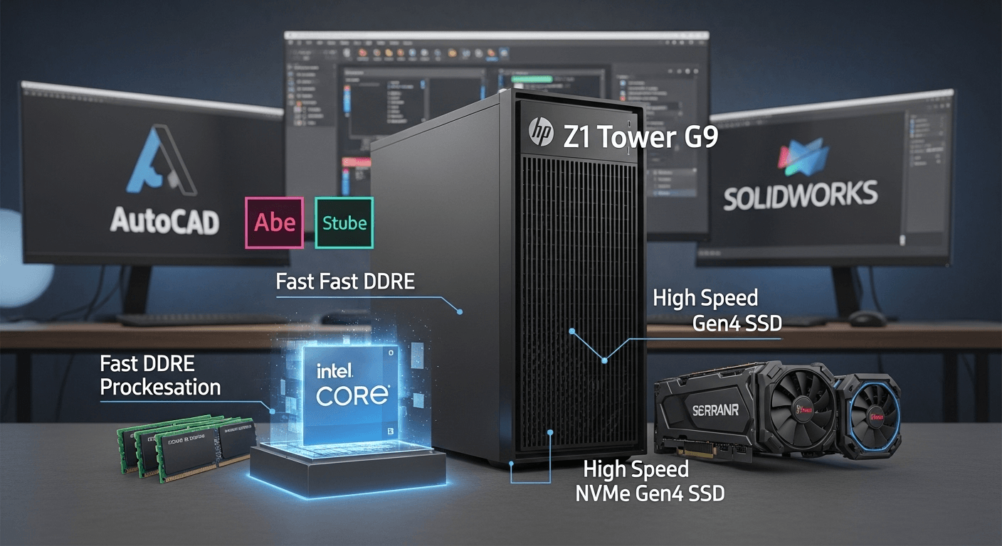 Tổng quan nhanh HP Z1 Tower G9: Dành cho ai và có gì nổi bật?