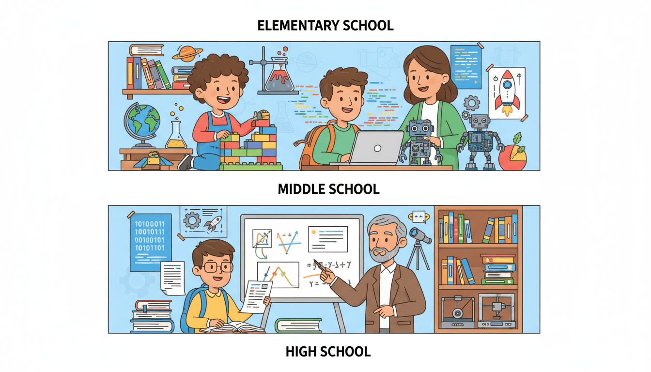 Lộ trình chuẩn bị toàn diện cho con theo đuổi sự nghiệp STEM