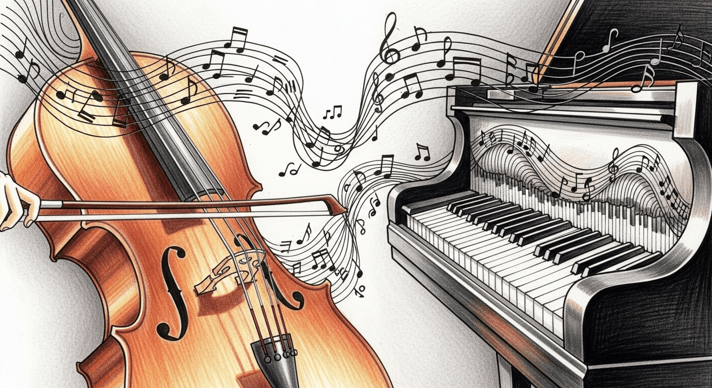 Giải Mã 'Cuộc Đối Thoại': Sự Tương Tác Đầy Kịch Tính Giữa Cello và Piano