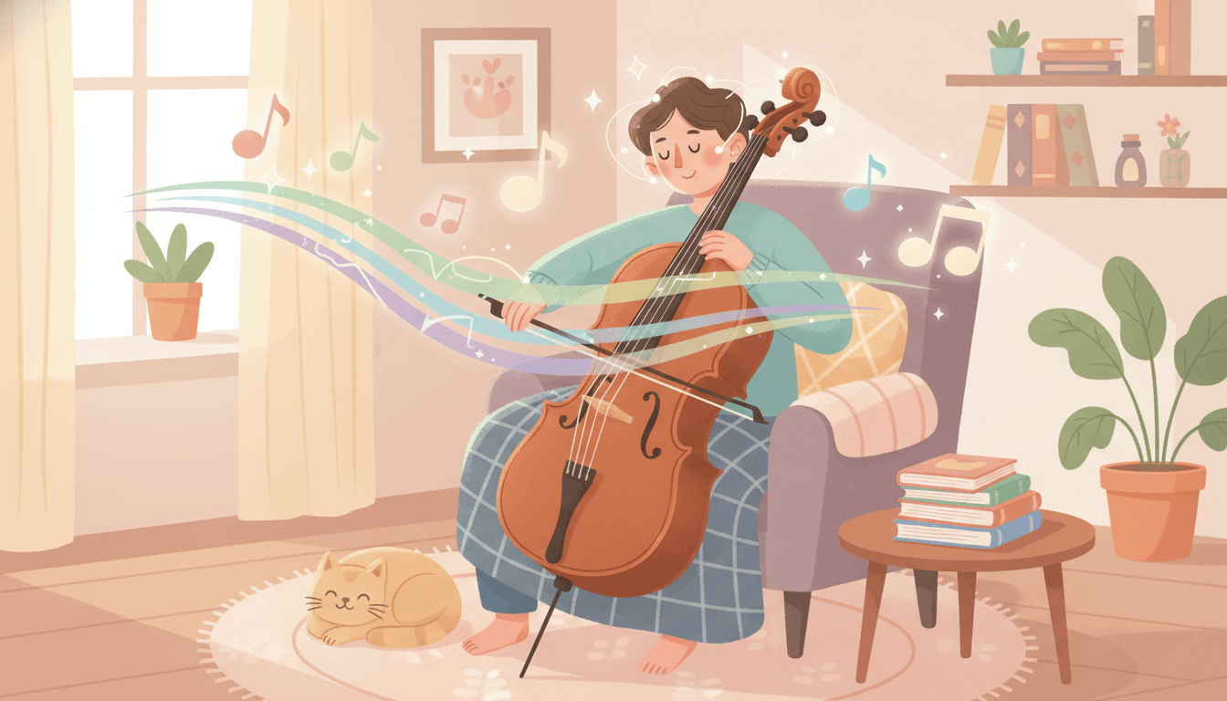 Lợi ích tuyệt vời khi người lớn kết bạn với Cello