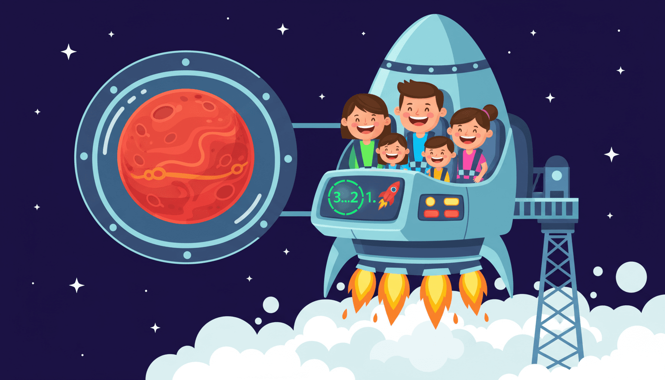 Sẵn sàng cho chuyến du hành đến Hành tinh Đỏ cùng Học Viện Khám Phá?