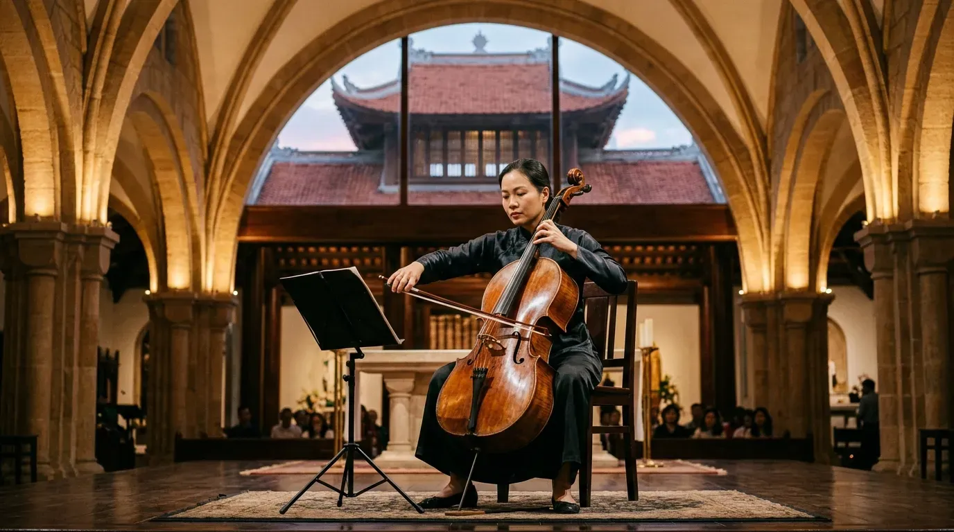 Di sản âm nhạc: Khi những bản Cello Suites của Bach vang lên trên sân khấu Việt
