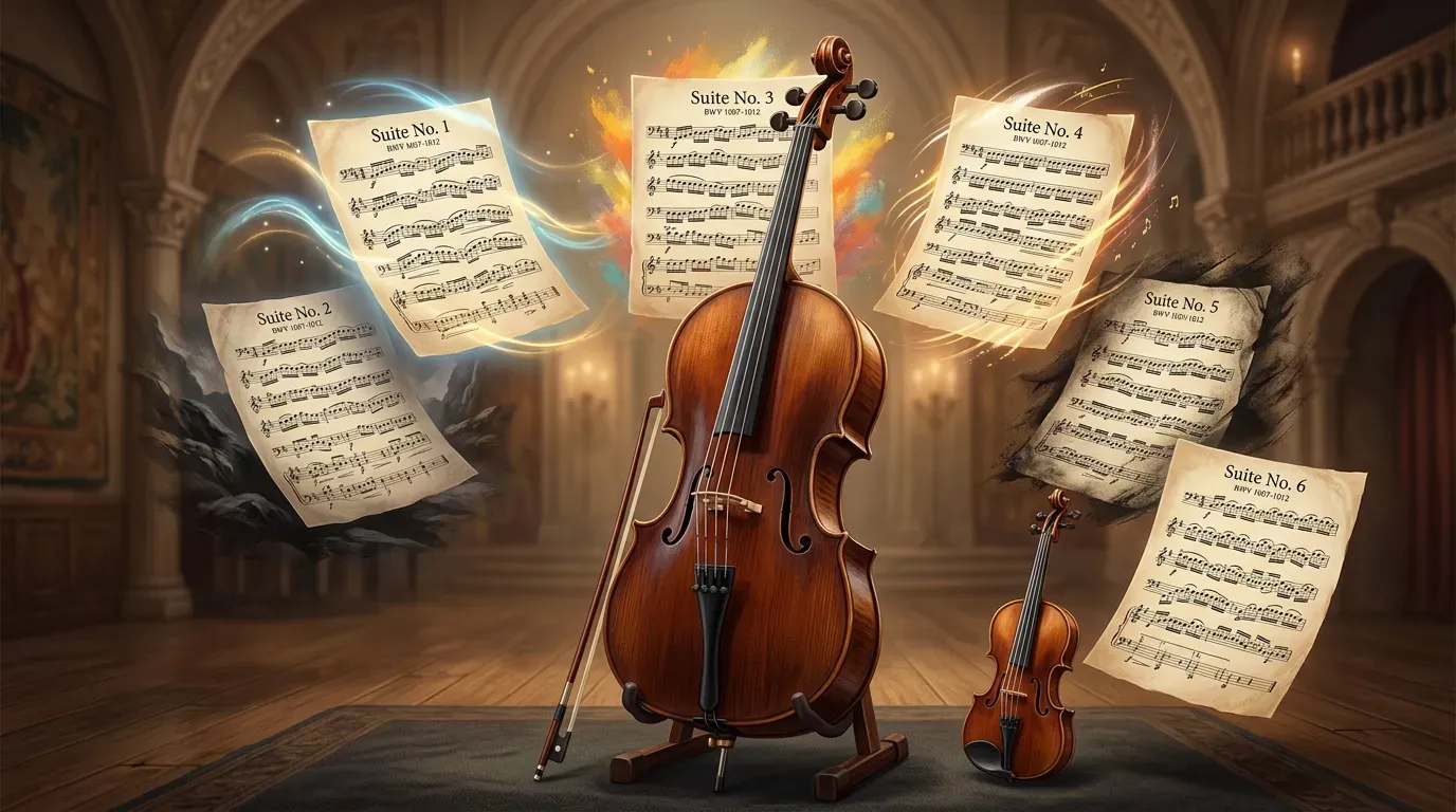 Phân tích 6 bản Cello Suites: Vũ trụ âm thanh của Bach